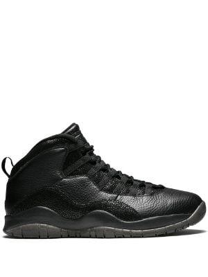 Air Jordan 10 Retro OVO "Black/Metallic Gold" sneakers by JORDAN