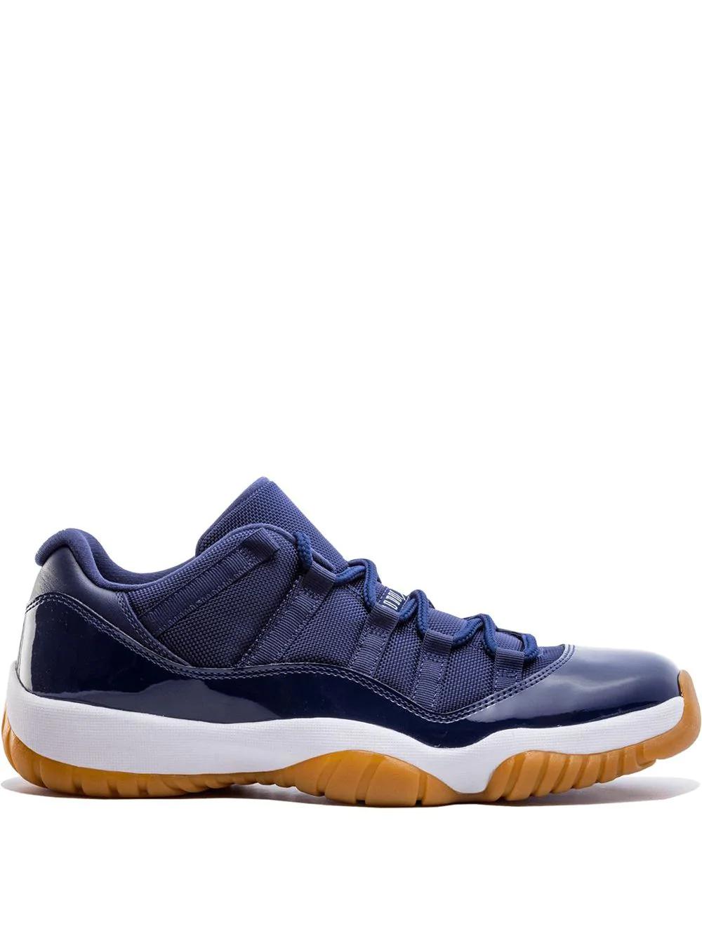 Air Jordan 11 Retro Low "Navy/Gum" sneakers by JORDAN