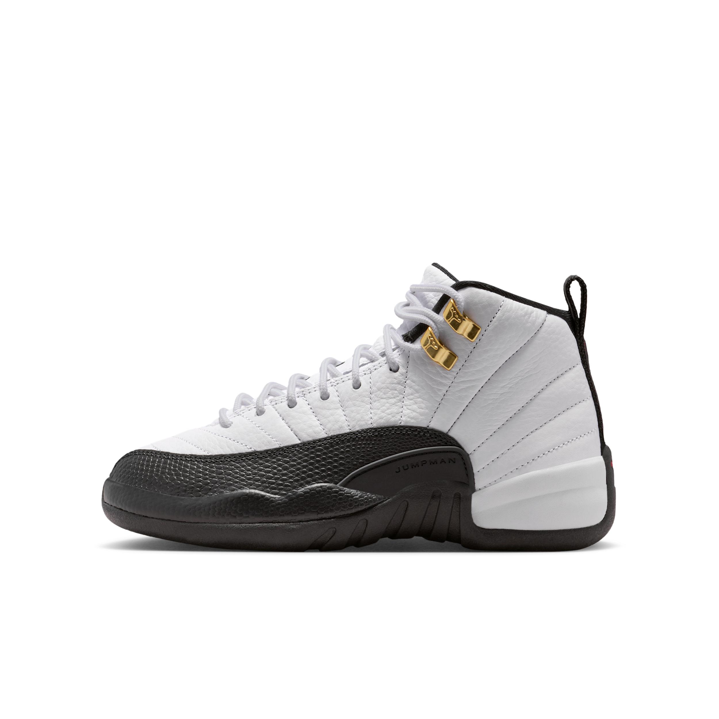 Air Jordan 12 Retro "Taxi" Big Kids' Shoes by JORDAN
