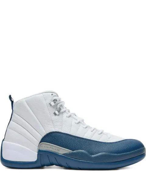 Air Jordan 12 "White/French Blue" sneakers by JORDAN