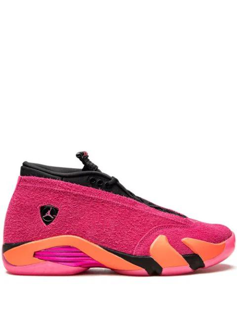 Air Jordan 14 Retro Low "Shocking Pink" sneakers by JORDAN