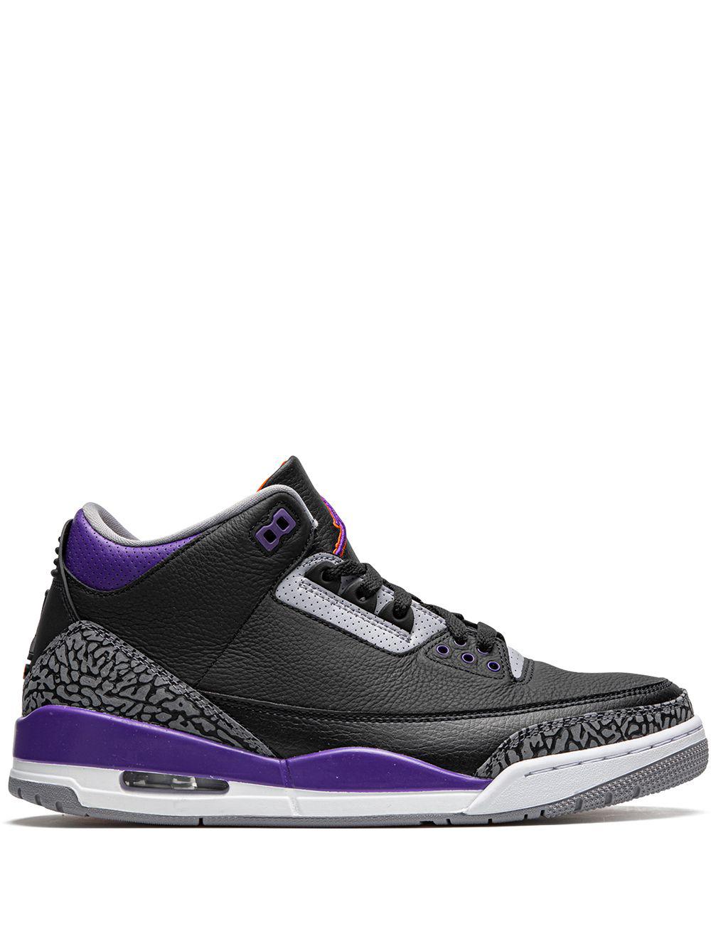 Air Jordan 3 Retro "Court Purple" sneakers by JORDAN