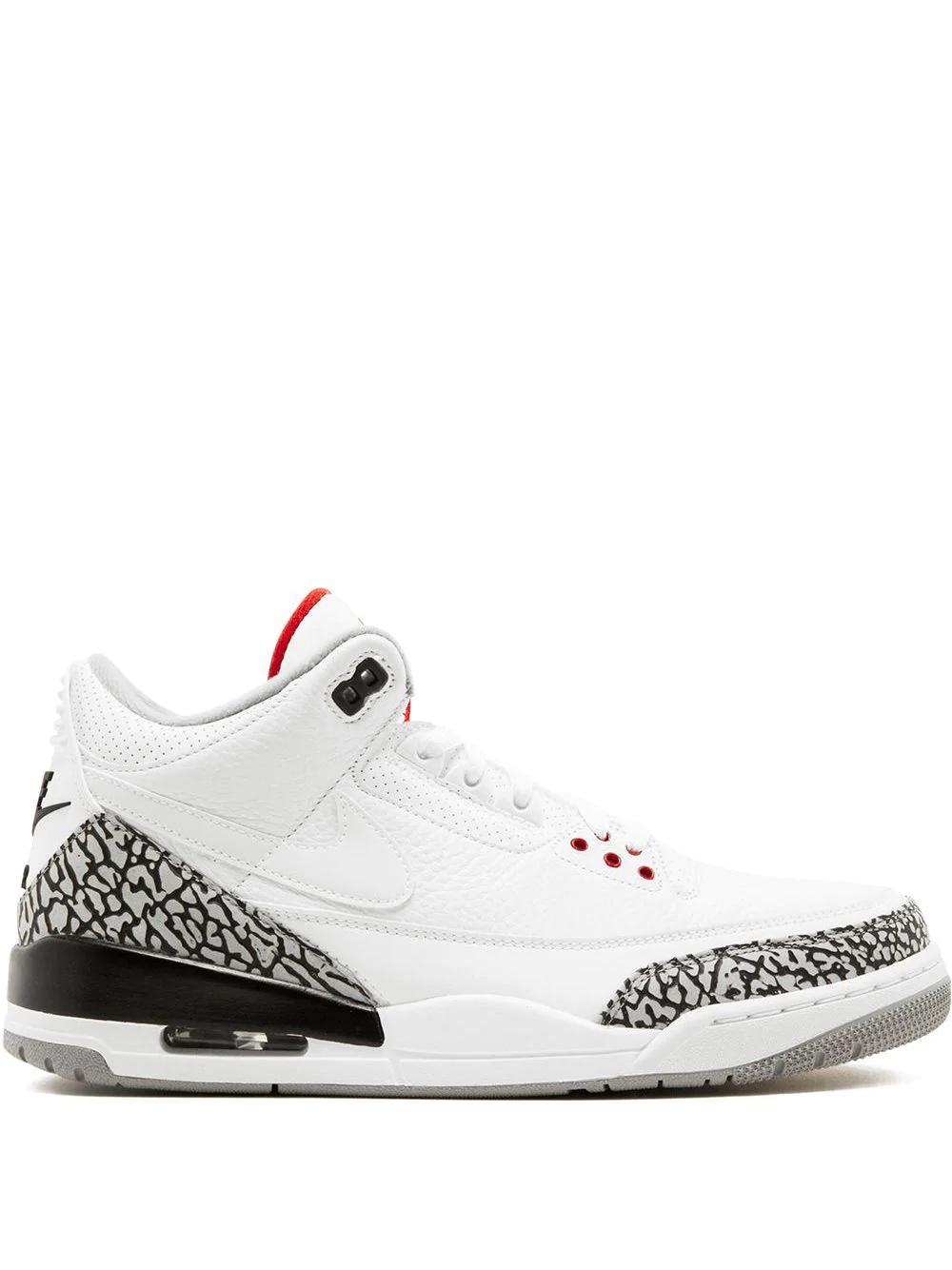 Air Jordan 3 Retro JTH NRG "White Cement" sneakers by JORDAN