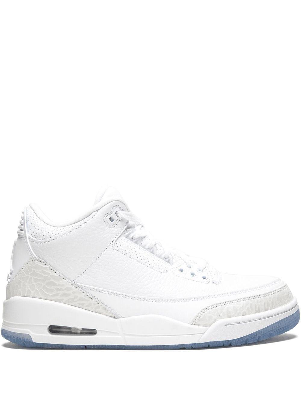 Air Jordan 3 Retro "Pure White" sneakers by JORDAN