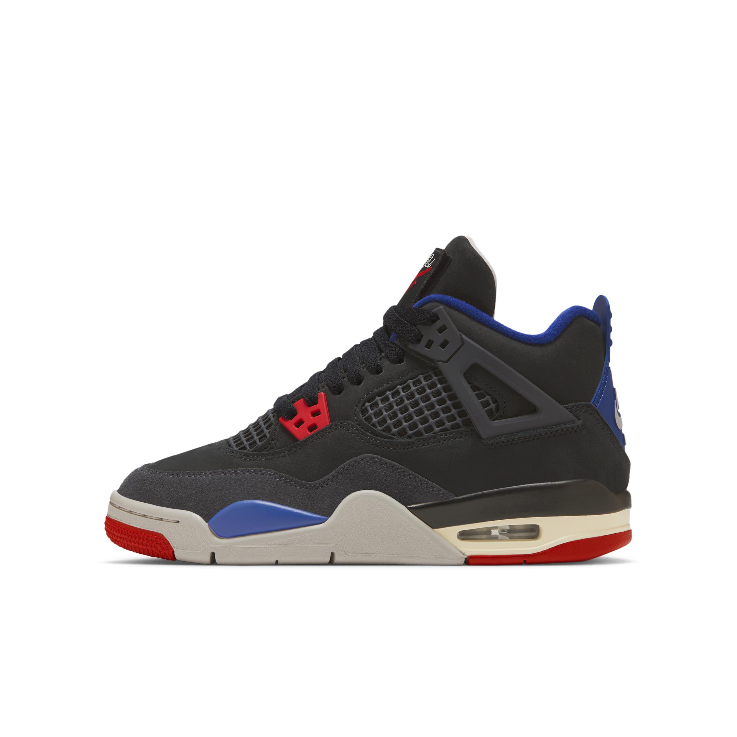 Air Jordan 4 Retro Big Kids' Shoes by JORDAN