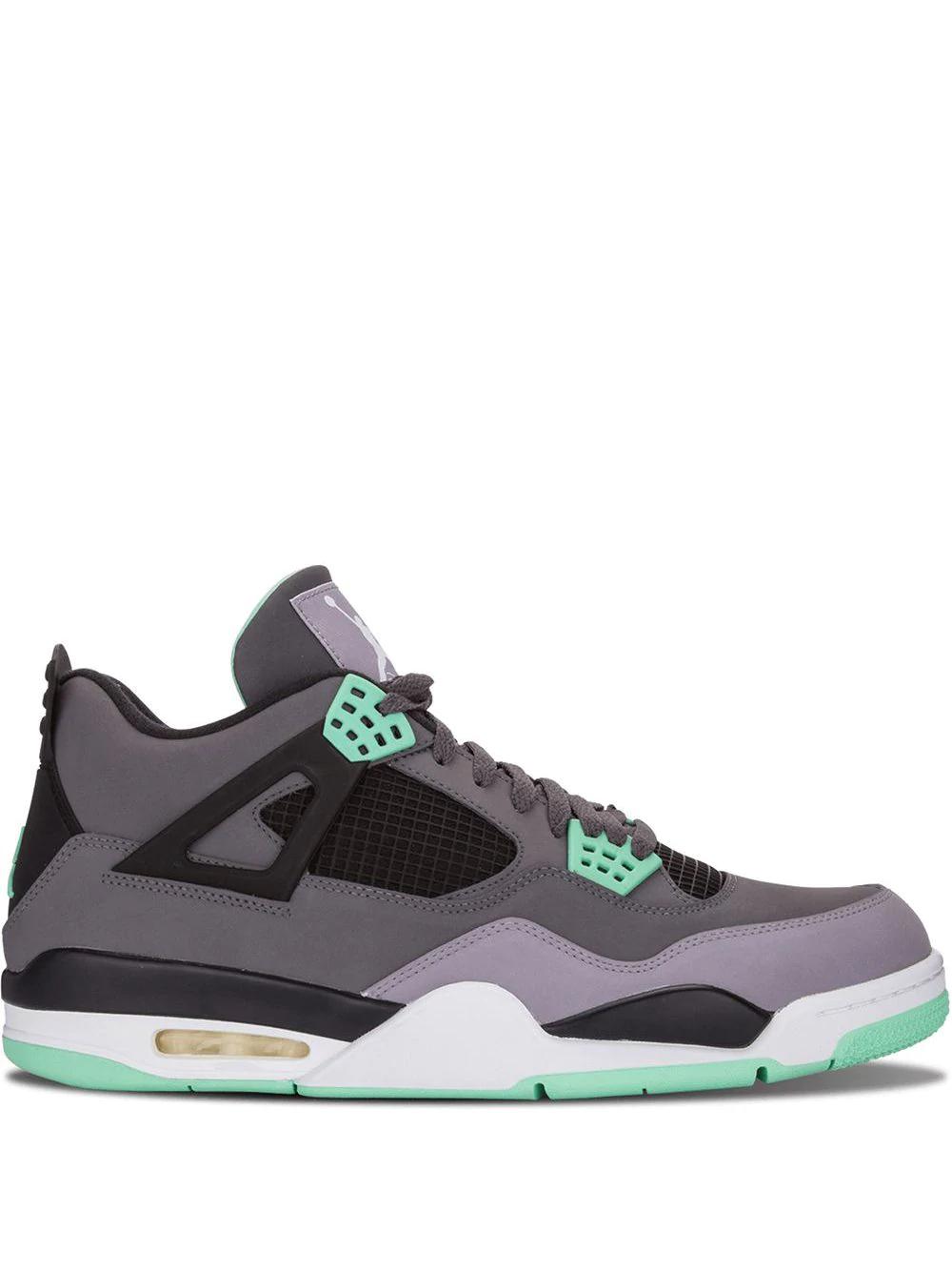 Air Jordan 4 Retro "Green Glow" sneakers by JORDAN