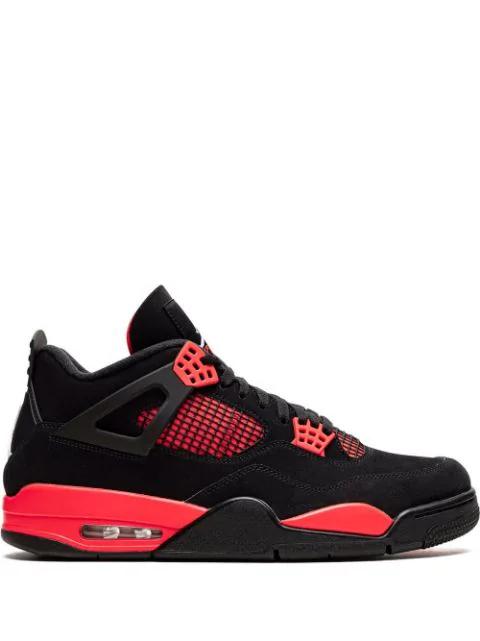 Air Jordan 4 Retro "Red Thunder" sneakers by JORDAN