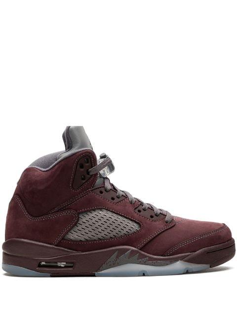 Air Jordan 5 "Burgundy" high-top sneakers by JORDAN