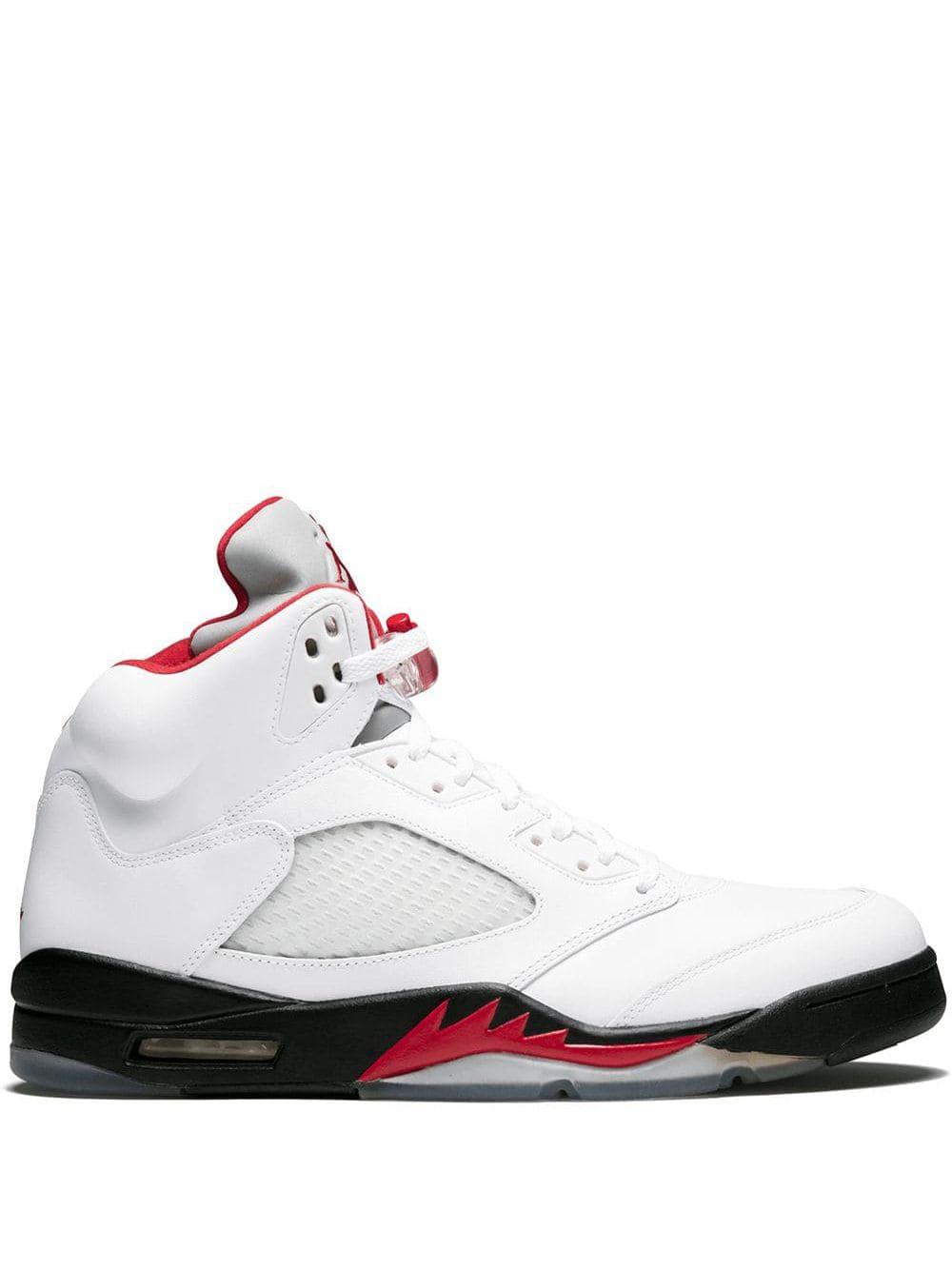 Air Jordan 5 Retro "Fire Red 2013" sneakers by JORDAN