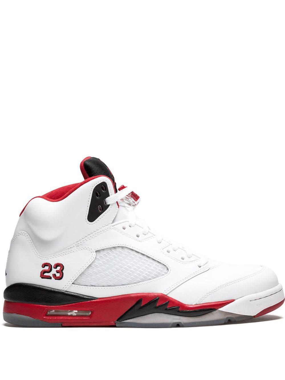 Air Jordan 5 Retro "Fire Red" sneakers by JORDAN