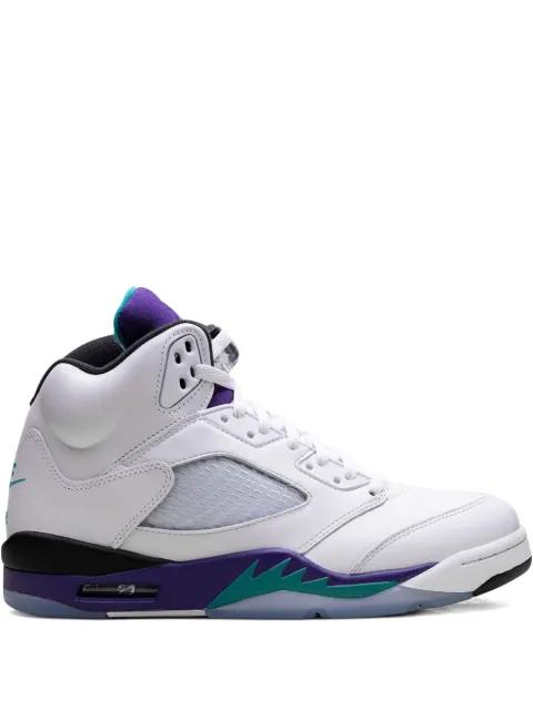 Air Jordan 5 Retro OG "New Emerald/Grape Ice" sneakers by JORDAN