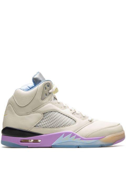 Air Jordan 5 Retro "We The Best - Sail" sneakers by JORDAN