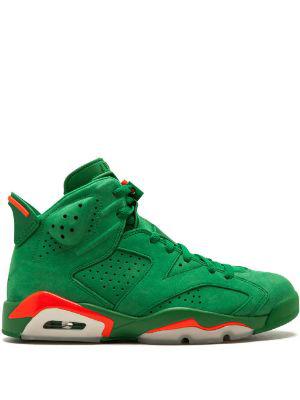 Air Jordan 6 Retro NRG "Green Suede Gatorade" sneakers by JORDAN