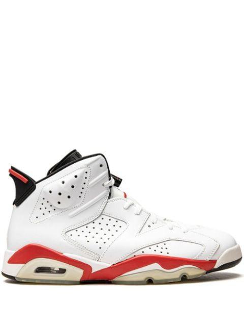 Air Jordan 6 "White/Infrared - Infrared Pack" sneakers by JORDAN