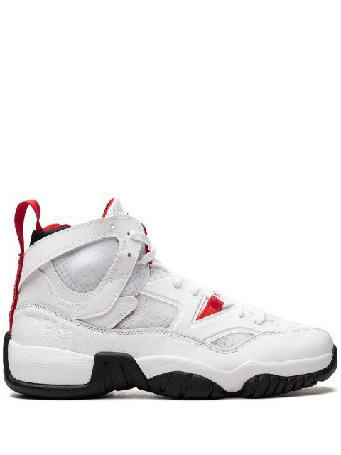 Air Jordan Jumpman Two Trey "White University Red" sneakers by JORDAN