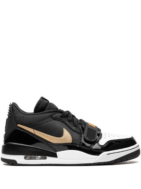 Air Jordan Legacy 312 Low "Black/Metallic Gold" sneakers by JORDAN