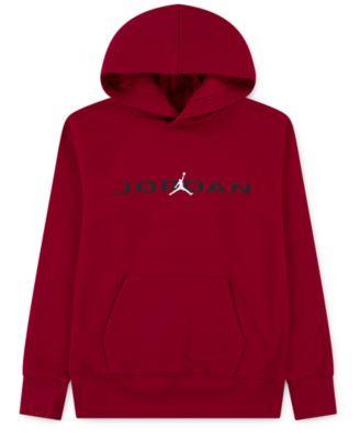 Boys' 8-18 Baseline Pull On Long Sleeve Hoodie by JORDAN