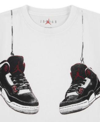 Boys' 8-20 Shoe Strings Crewneck T-Shirt by JORDAN