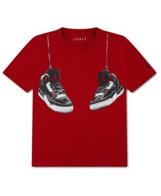 Boys' 8-20 Shoe Strings Crewneck T-Shirt by JORDAN