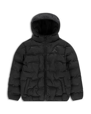 Boys' Heat Debossed Midweight Puffer Jacket - Big Kid by JORDAN