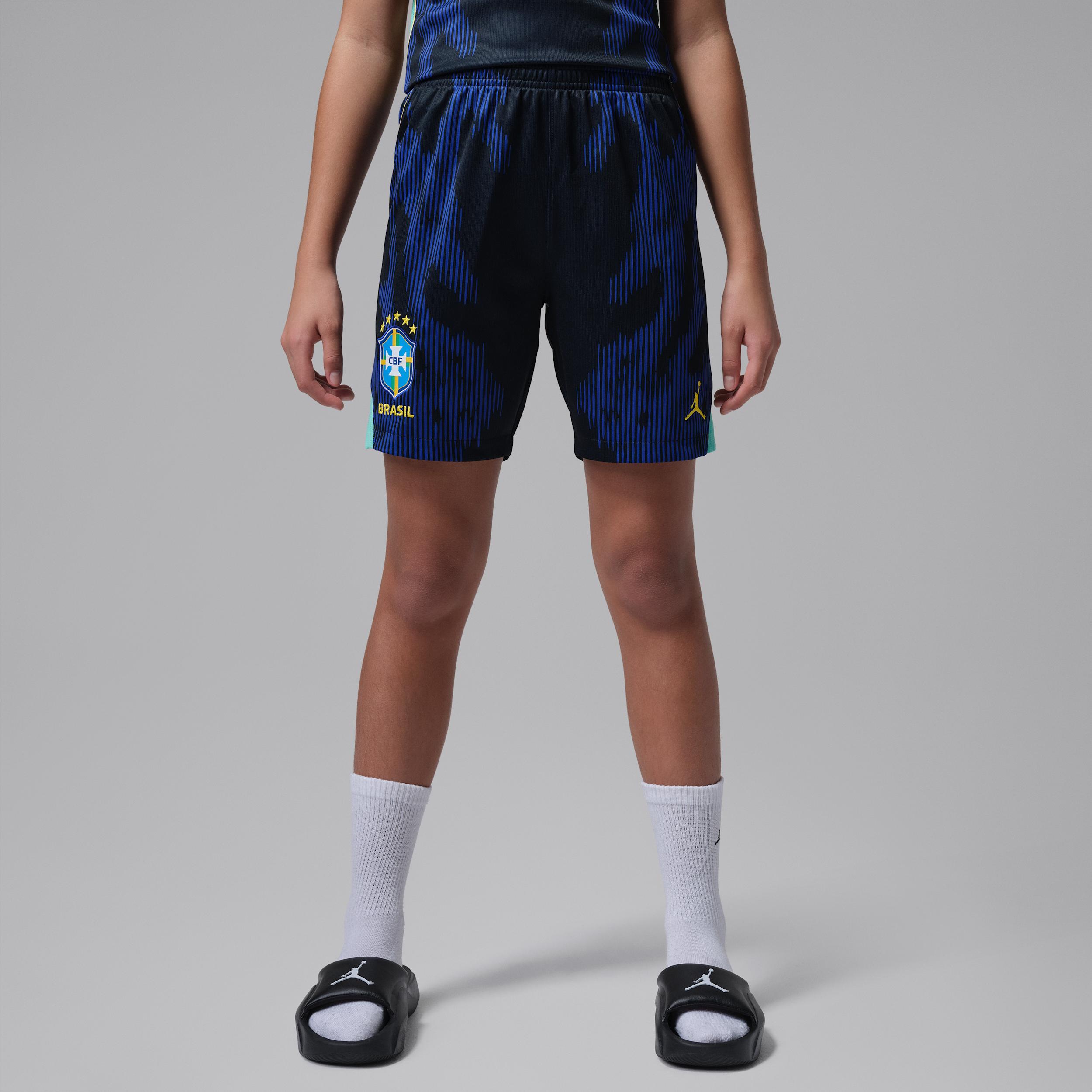 Brazil 2026 Stadium Away Big Kids' Jordan Dri-FIT Soccer Replica Shorts by JORDAN