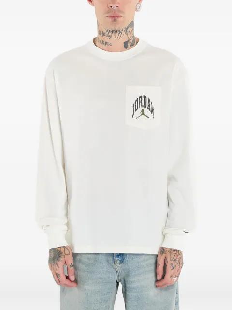 Brooklyn long-sleeve crew-neck T-shirt by JORDAN