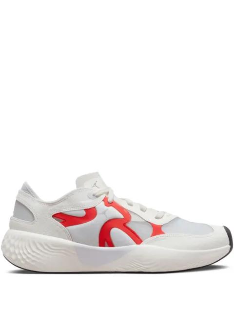 Delta 3 Low "Sail/Photon Dust/Chile Red/Wolf Grey" sneakers by JORDAN