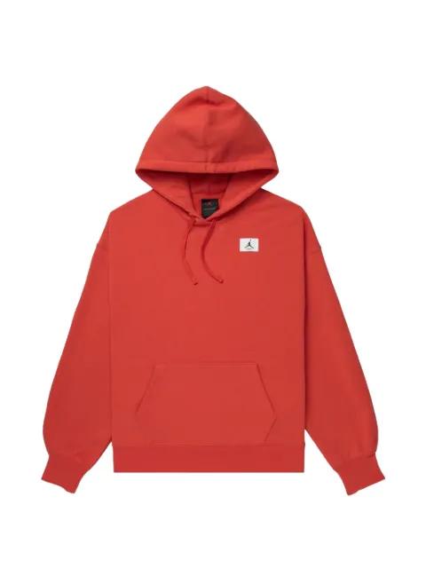Flight Fleece logo-patch hoodie by JORDAN