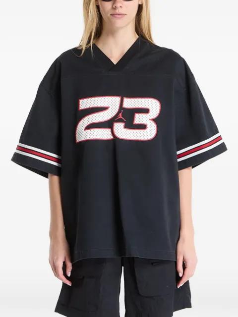 Flight V-neck jersey top by JORDAN
