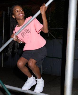 Girls' 7-16 Flower of Friendship Bubble Hem T-Shirt by JORDAN