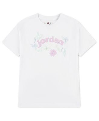 Girls' 7-16 Puff Floral Short-Sleeve T-Shirt by JORDAN