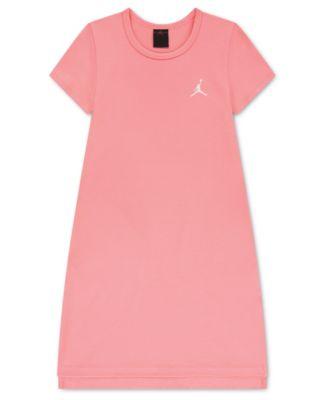 Girls' 7-16 Short-Sleeve Crewneck Dress by JORDAN