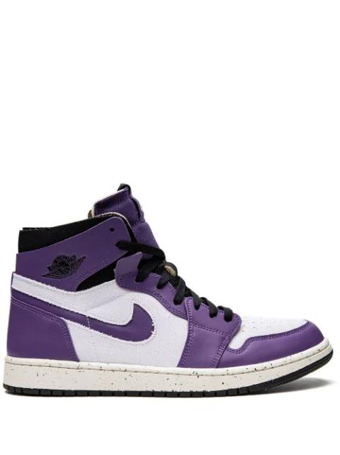 Jordan 1 High Zoom Air CMFT "Crater Purple" sneakers by JORDAN