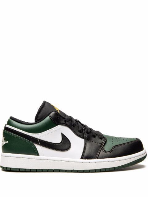 Jordan 1 Low "Green Toe" sneakers by JORDAN