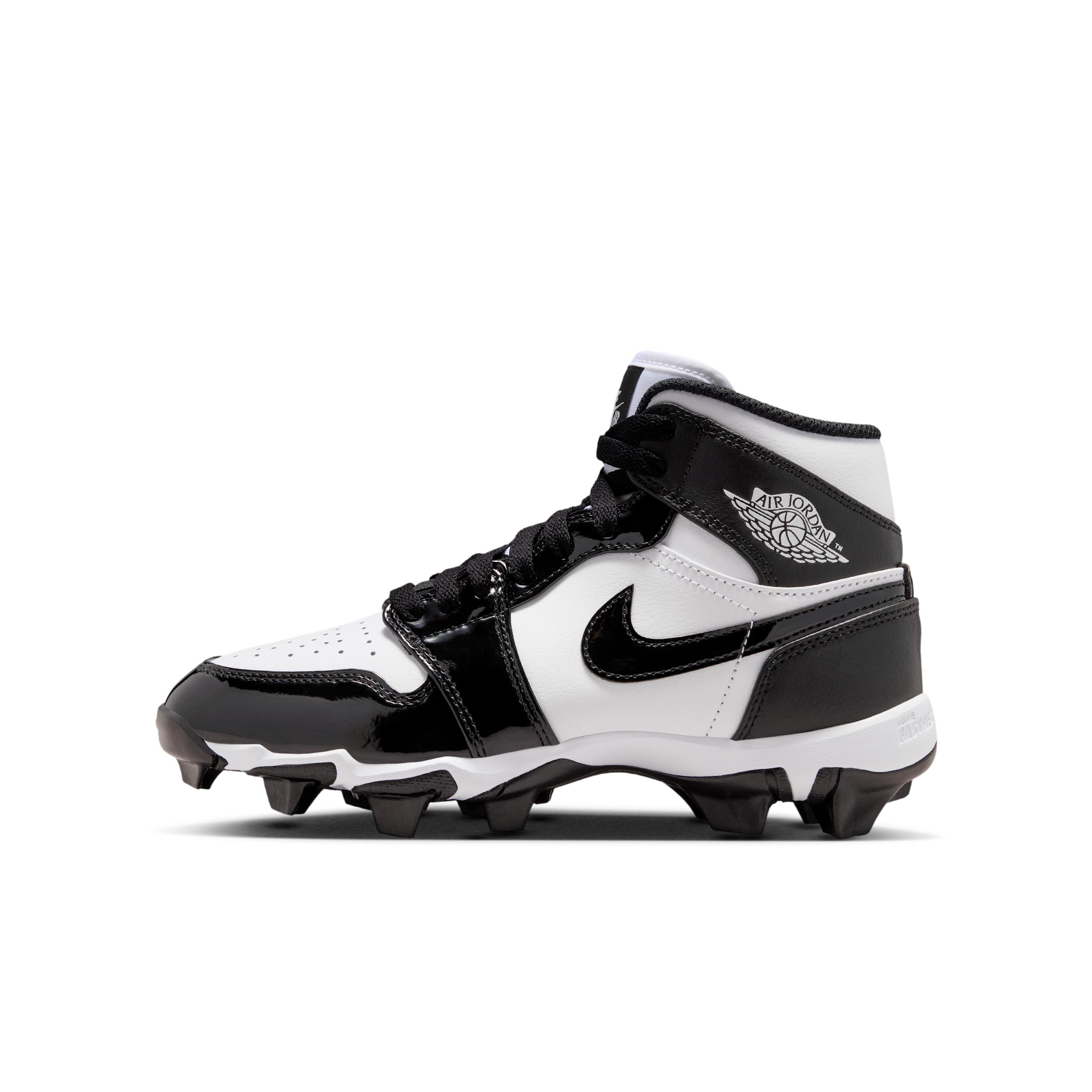 Jordan 1 Mid Little/Big Kids' Cleats by JORDAN