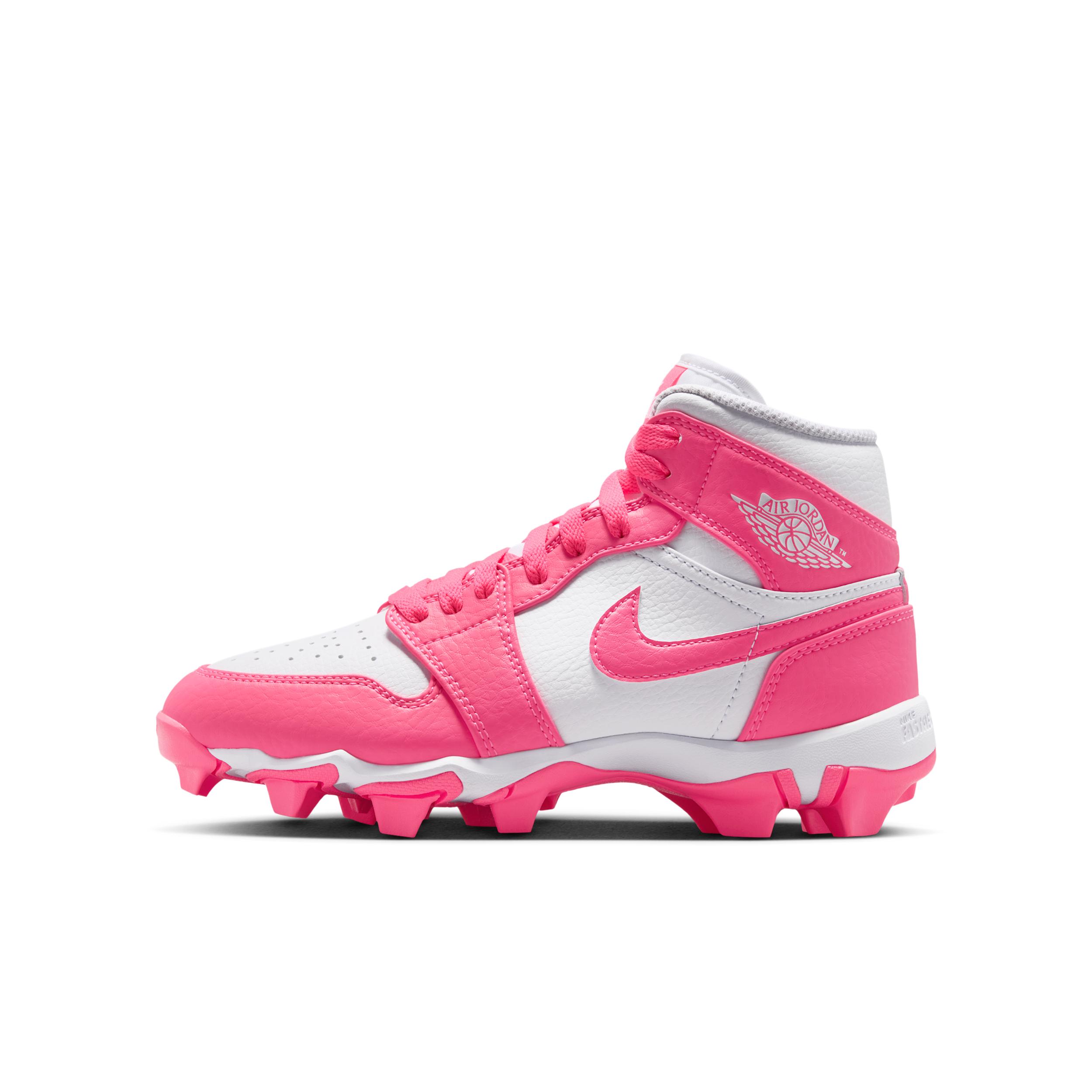Jordan 1 Mid Little/Big Kids' Cleats by JORDAN