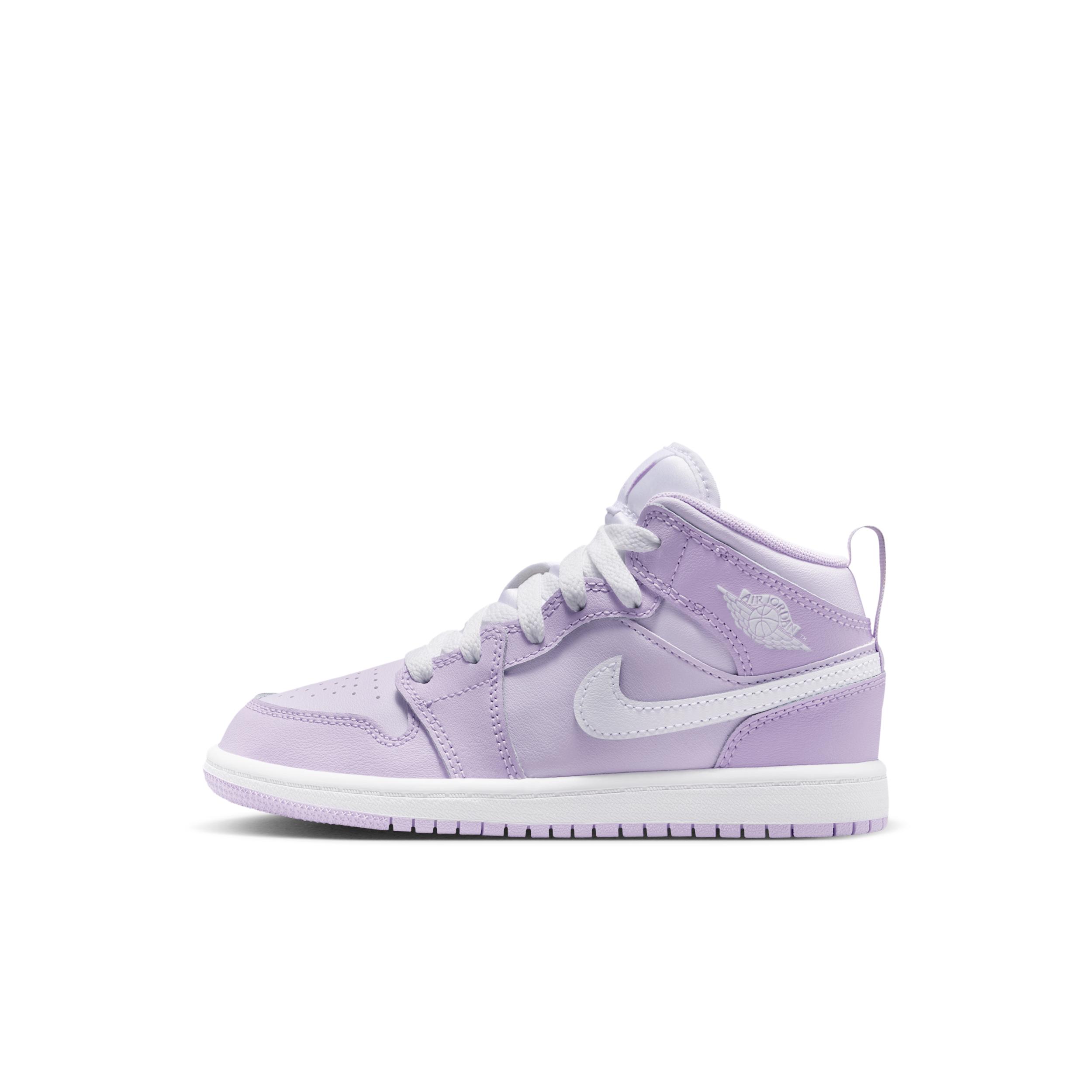 Jordan 1 Mid Little Kids' Shoes by JORDAN