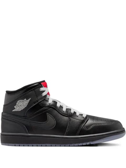 Jordan 1 Mid SE "Black/Metallic Reimagined" sneakers by JORDAN