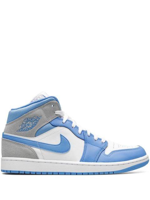 Jordan 1 Mid University Blue Grey by JORDAN