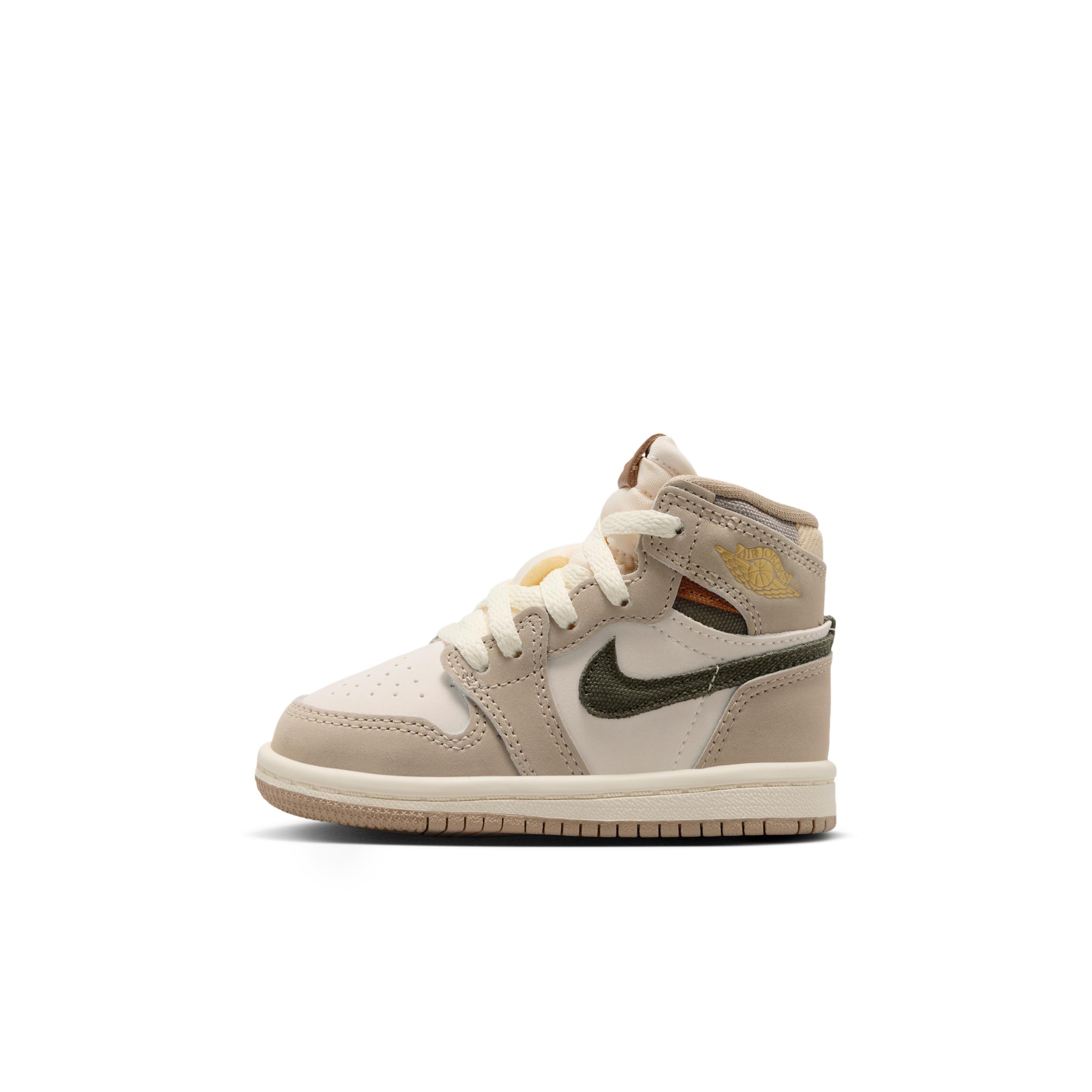 Jordan 1 Retro High OG "Khaki" Baby/Toddler Shoes by JORDAN