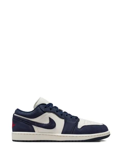 Jordan 1 suede low sneakers by JORDAN