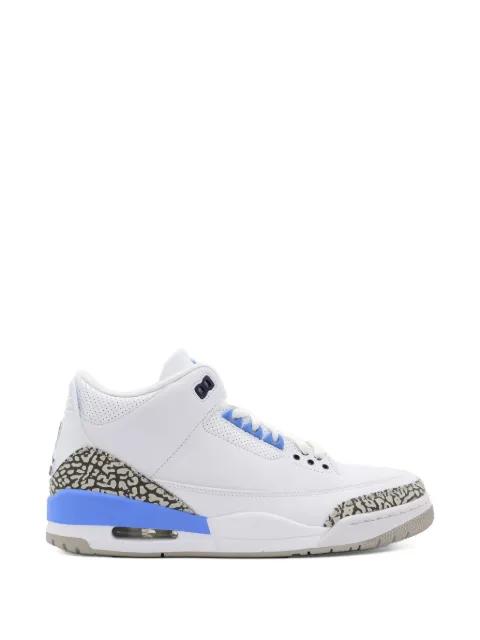Jordan 3 UNC PE pattern sneakers by JORDAN