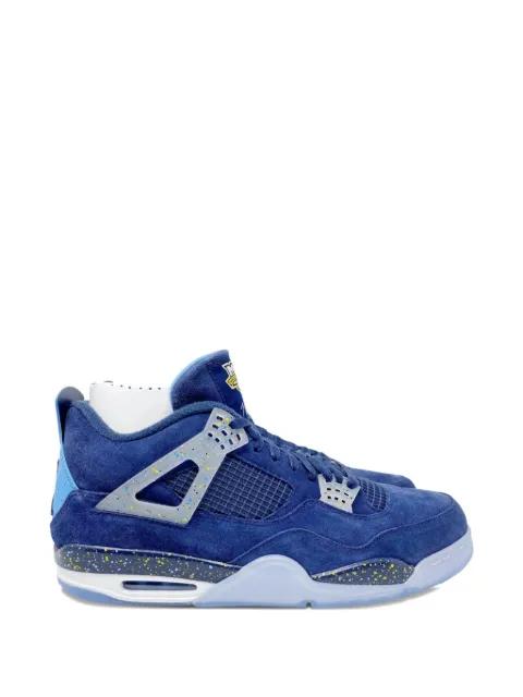 Jordan 4 Marquette Golden Eagles PE sneakers by JORDAN