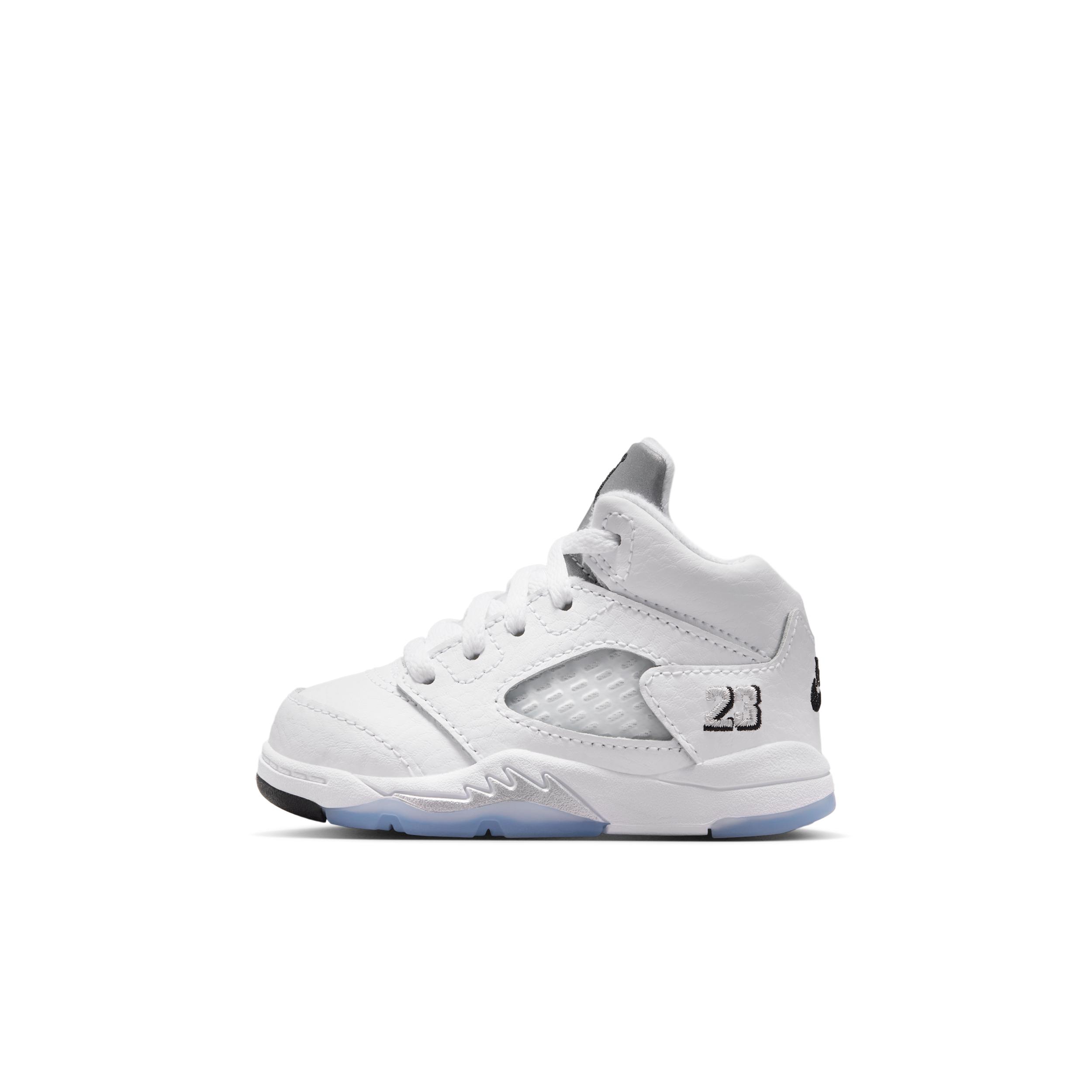 Jordan 5 Retro OG "White Metallic" Baby/Toddler Shoes by JORDAN