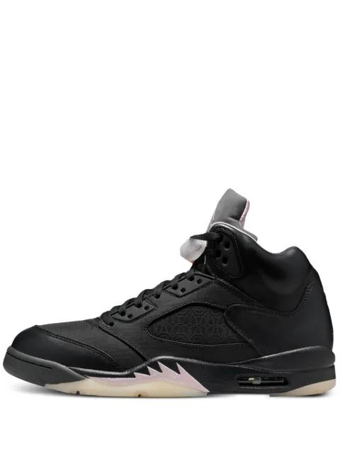 Jordan 5 embossed air trainers by JORDAN