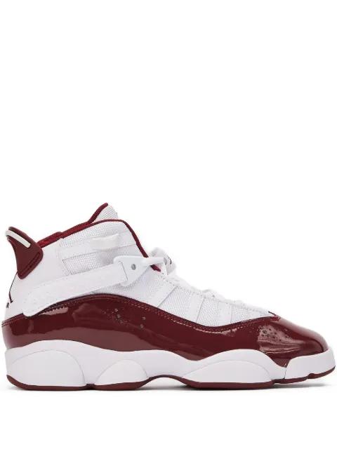 Jordan 6 Rings GS "White/Team Red" sneakers by JORDAN