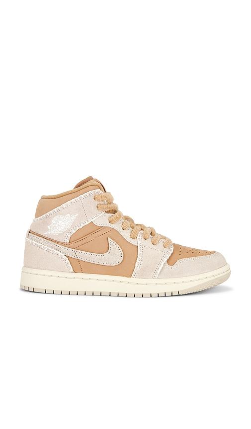 Jordan Air Jordan 1 Mid SE Sneaker in Beige by JORDAN