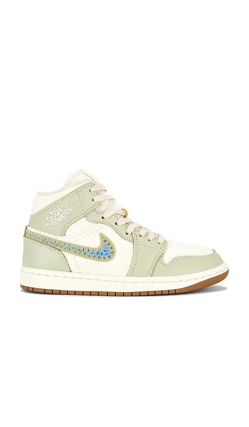 Jordan Air Jordan 1 Mid SE Sneaker in Olive by JORDAN