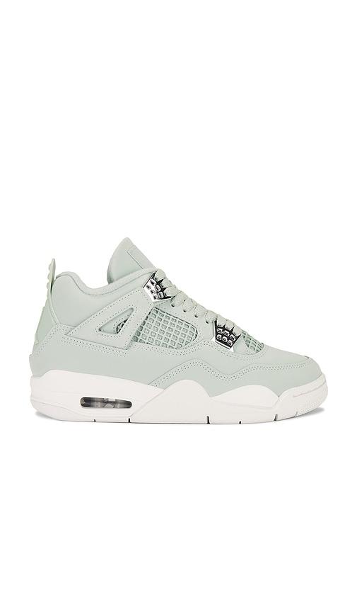 Jordan Air Jordan 4 Retro Sneaker in Mint by JORDAN Jordan Air Jordan 4 Retro Sneaker in Mint by JORDAN