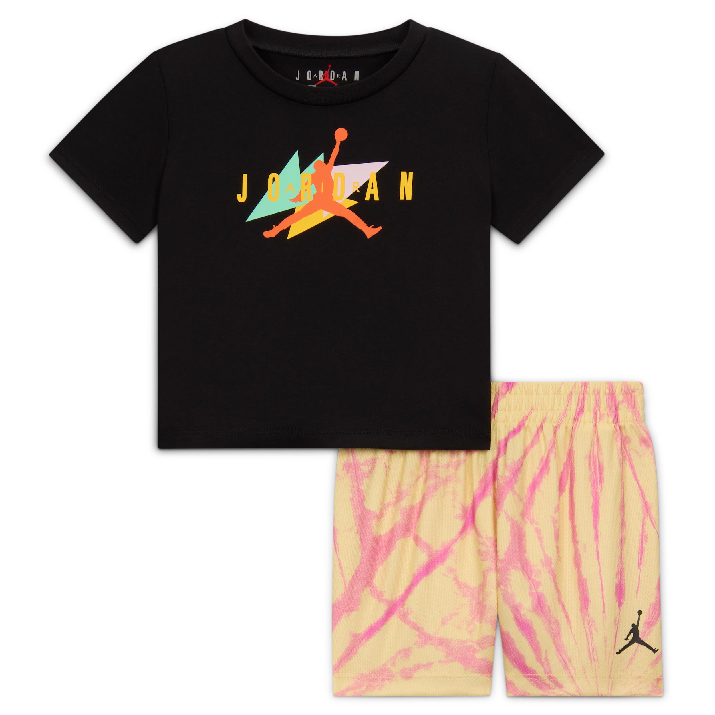 Jordan Baby 2-Piece Festival Tie Dye Shorts Set by JORDAN
